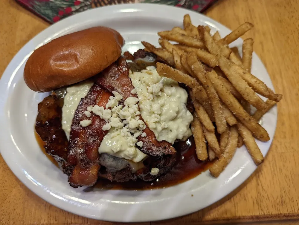 Bacon Blue Cheese Burger